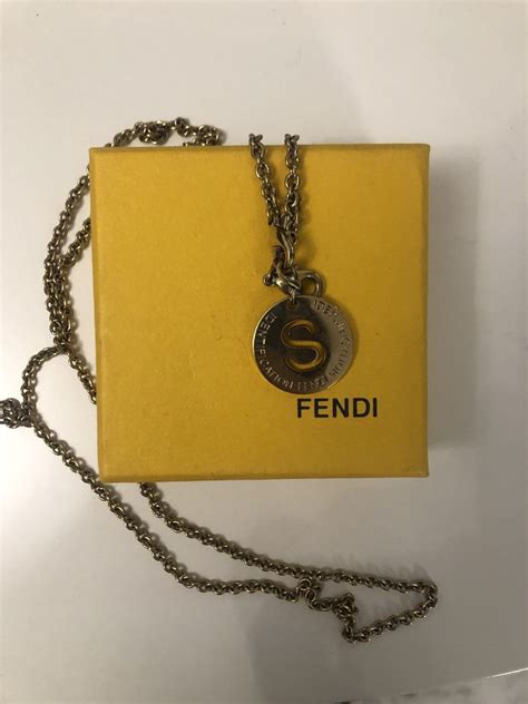 collana per ciondolo fendi|Collana F Is Fendi .